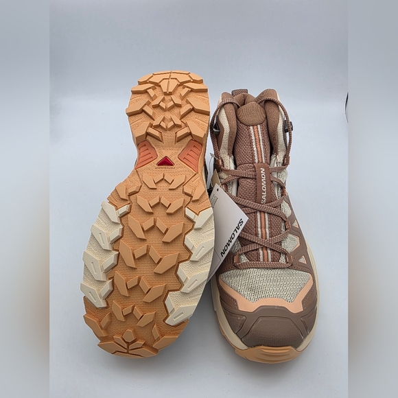 Salomon X Ultra 360 Edge Mid GTX Women’s Boots Shortbread New 474627 - Picture 5 of 5